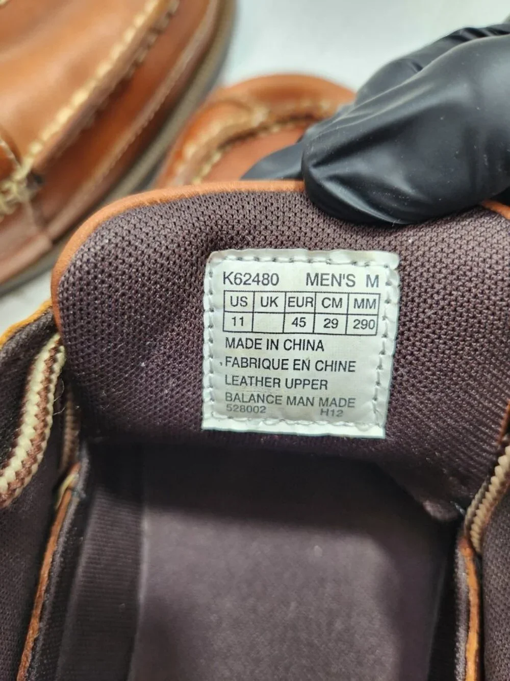 Rockport Adiprene by Adidas Boat Shoes Men Size 11 Brown Leather Lace-Up Preppy
